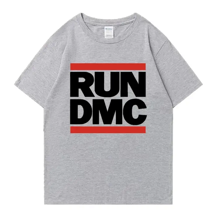 RUN DMC T-shirt à col rond avec imprimé graphique