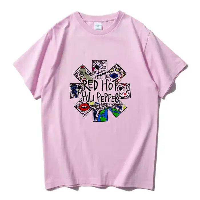 Rouge feu chaud calmar Chili poivrons T-shirts été hommes femmes coton t-shirt Streetwear Hip Hop impression graphique