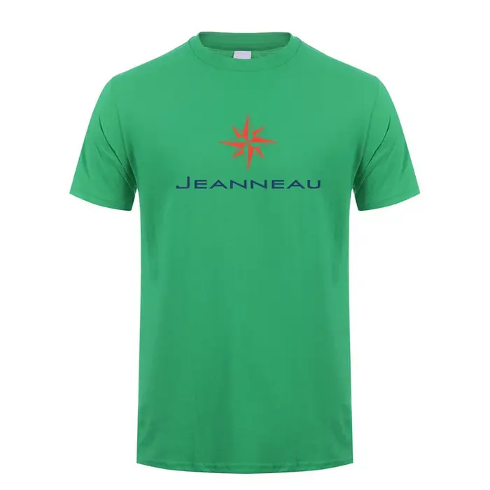 Jeanneau t-shirt été hommes coton à manches courtes T-shirts Jeanneau homme hauts t-shirt LH-390