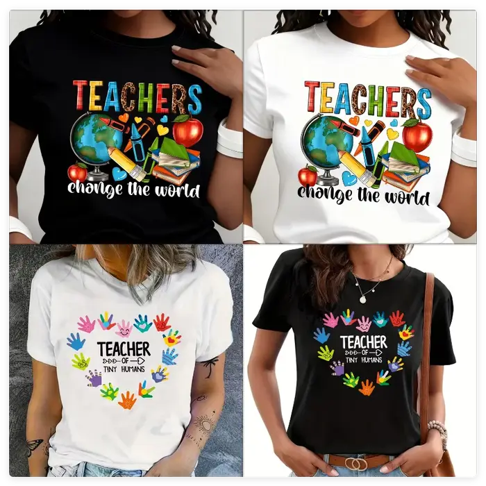 T-shirt imprimé pour enseignant