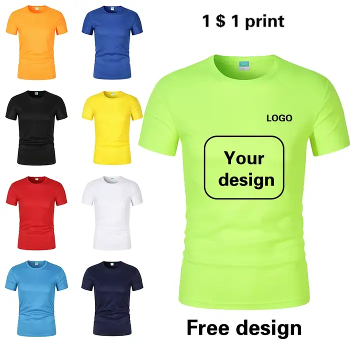 T-shirt à manches courtes pour hommes et femmes