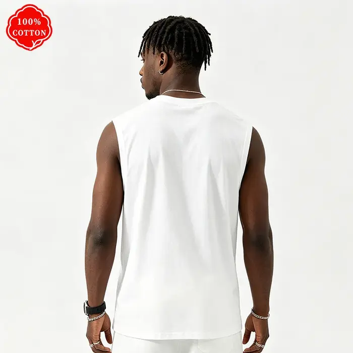 Débardeur Homme Oversize Imprimé Véhicule Classique Rallye Tout-Terrain 100% Coton Sans Manches Style Décontracté Ancien Temps Hauts d'Été - H21