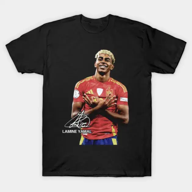 T-shirt de football unisexe ample à manches courtes en coton premium