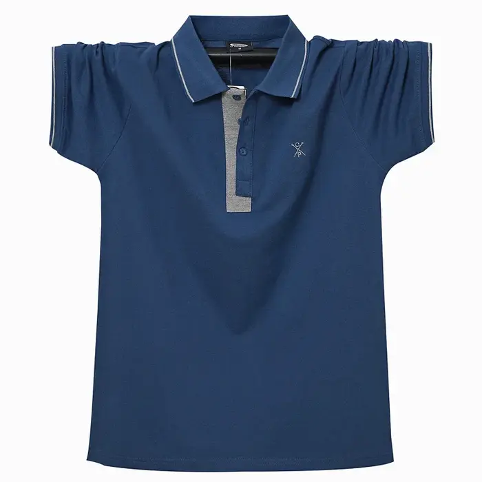 Polo respirant à manches courtes pour hommes