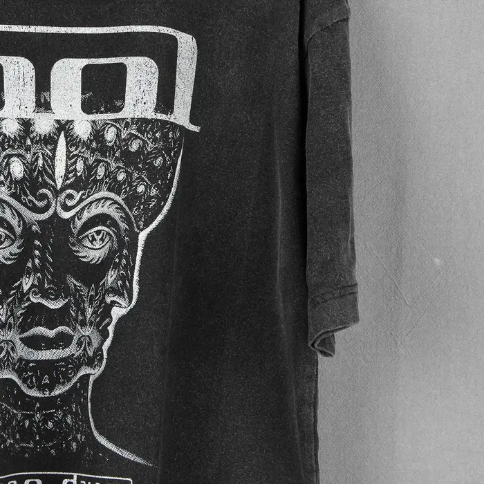 T-shirt Rock Metal Tool Band Streetwear Opeth en coton à manches courtes avec motif pour homme