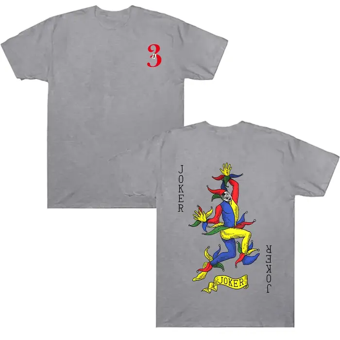 Alice en Borderland Joker T-shirts surdimensionné t-shirt hommes