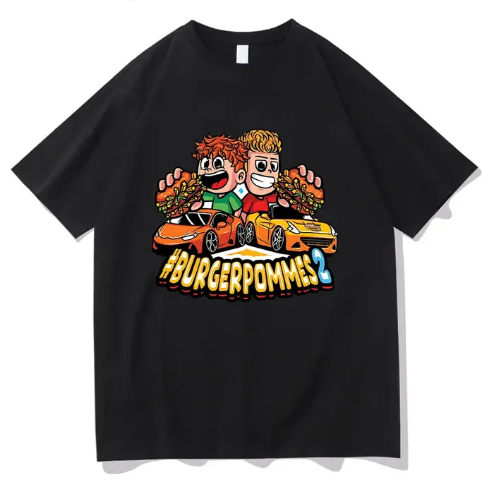 T-shirt manches courtes homme/femme, en coton, tendance et humoristique, de haute qualité, à la mode