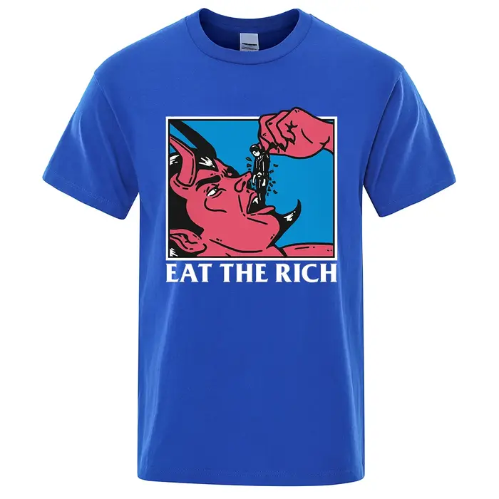 T-shirt en coton imprimé Eat The Johanna Horror Comics pour hommes