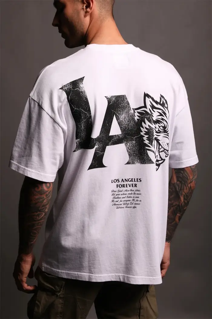 T-shirt DARC SPORT ample à col rond, nouveau style