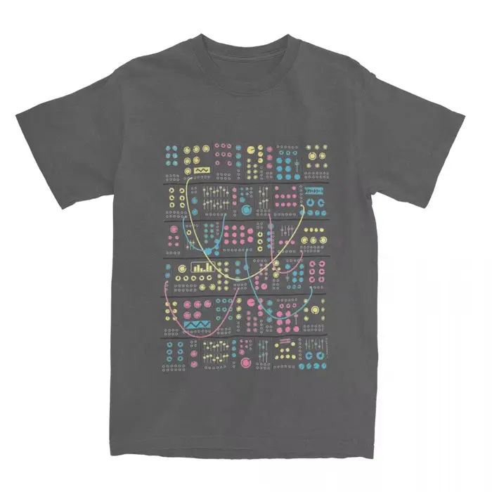 T-shirt avec synthétiseur modulaire pour homme et femme, vêtement d'été, 808, 909, 606, 303