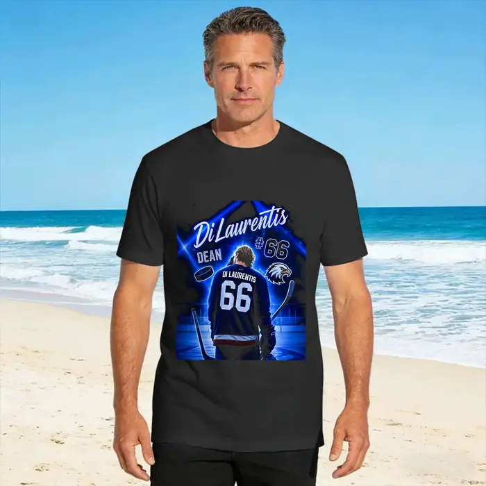 Affiche Off Campus Dean Di Laurentis T-shirt d'été décontracté en coton confortable grande taill