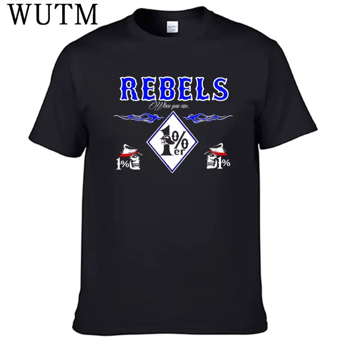 T-shirt Hurcycles Club Rebels Mc pour homme