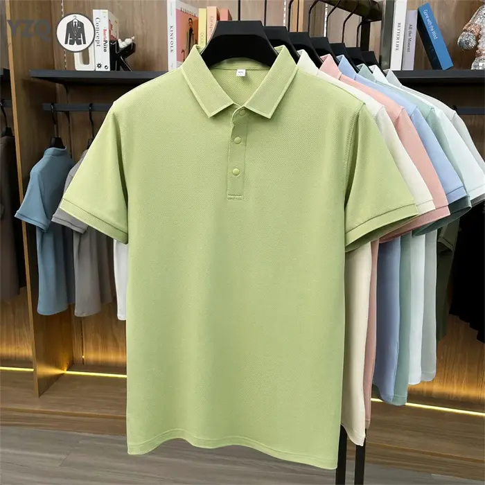 Polo en maille respirante pour hommes