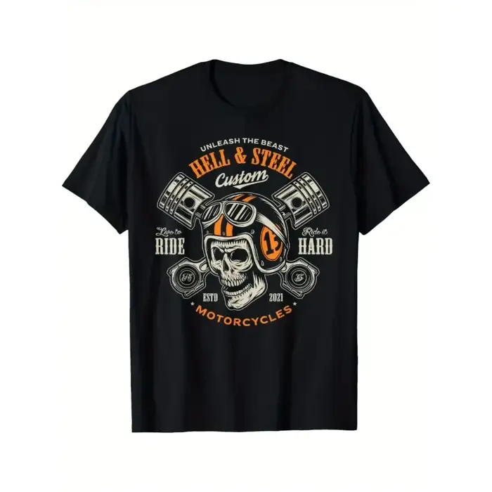 T-shirt graphique vintage pour homme