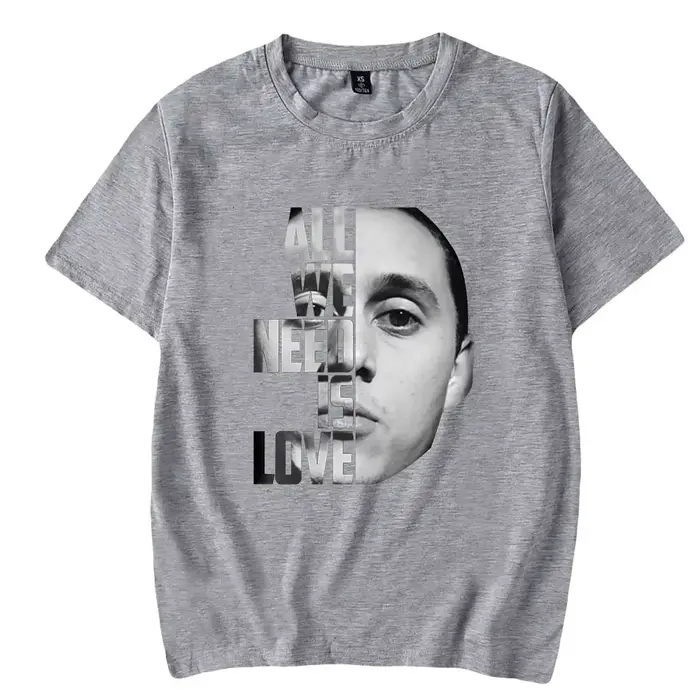 Canserbero-T-shirt à manches courtes pour hommes et femmes, T-shirt unisexe, Pull décontracté, Stree