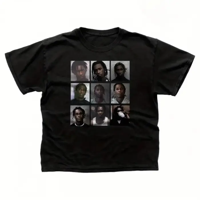 T-shirt imprimé col rond pour homme