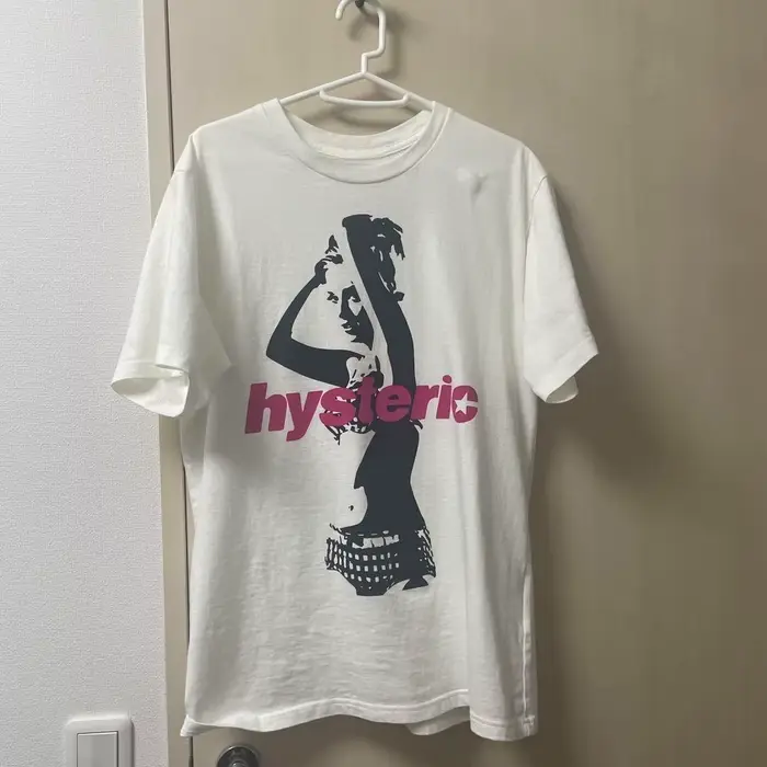 2025 été nouveau haute qualité HYSTERIC imprimé graphique T-shirts hommes et femmes à manches courte