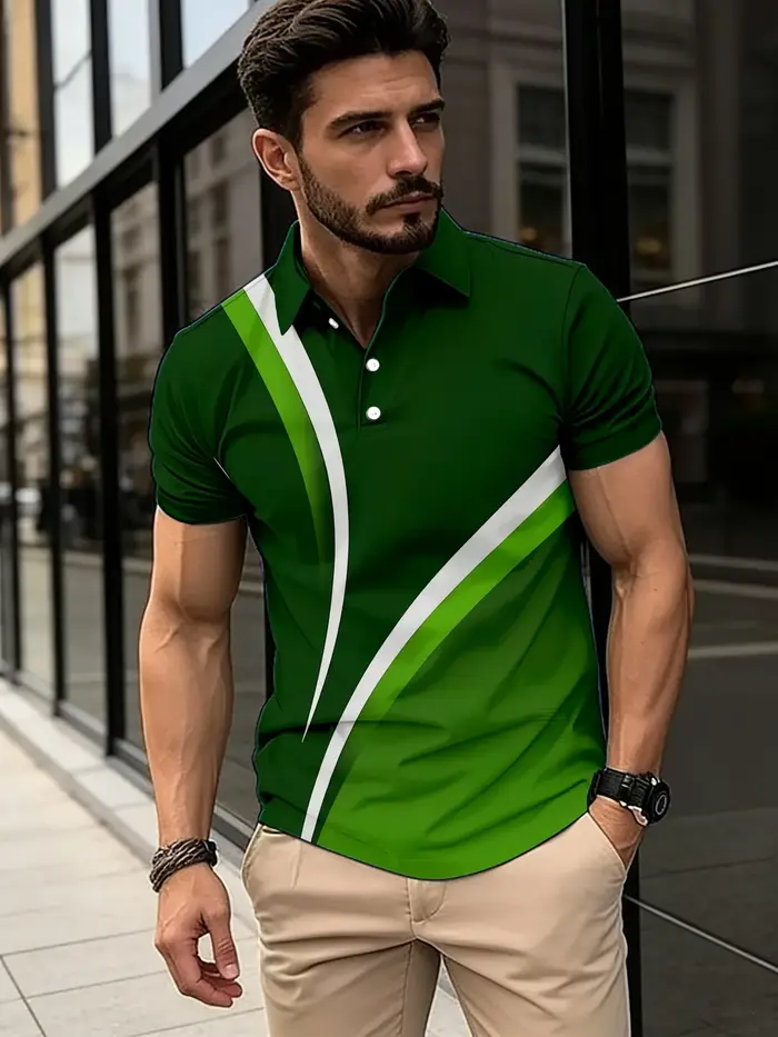 Polo à manches courtes pour homme