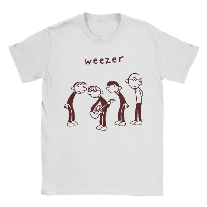 Weezer 1994 Album bande t-shirt pour hommes femmes cadeau t-shirts vêtements en coton