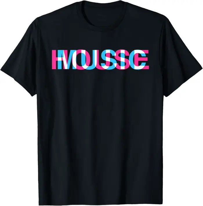 T-shirt DJ House Music Rave en coton