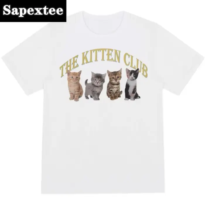 T-Shirt à Manches Courtes en Coton Blanc pour Femme