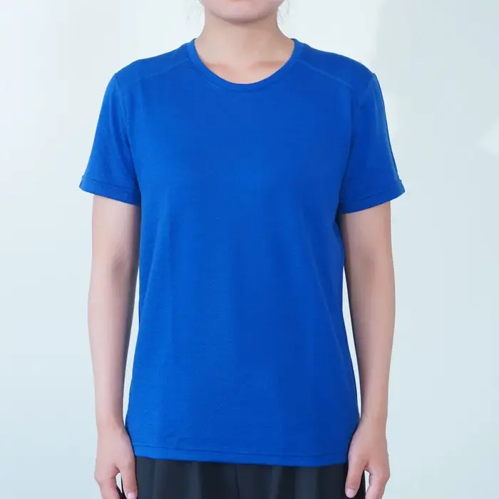 T-shirt d'extérieur en laine mérinos pour hommes