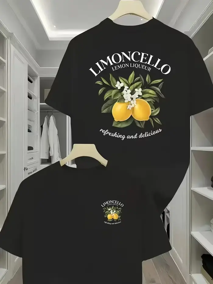 T-shirt imprimé citron Limoncello