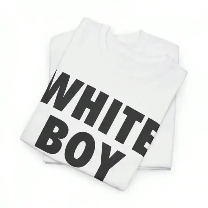 Blanc garçon de l'année t-shirts coton imprimé à manches courtes T-shirt rétro décontracté Streetwear Vintage