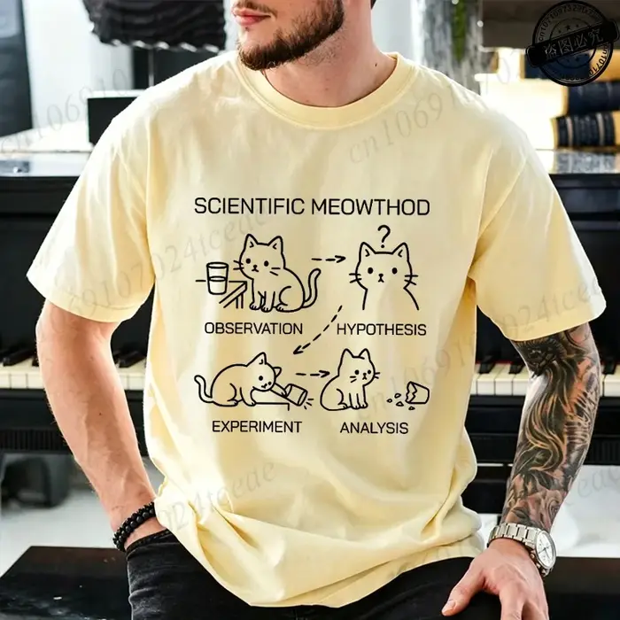 Le nouveau t-shirt pour homme pour l'été 2025 présente un motif imprimé lettres décontracté
