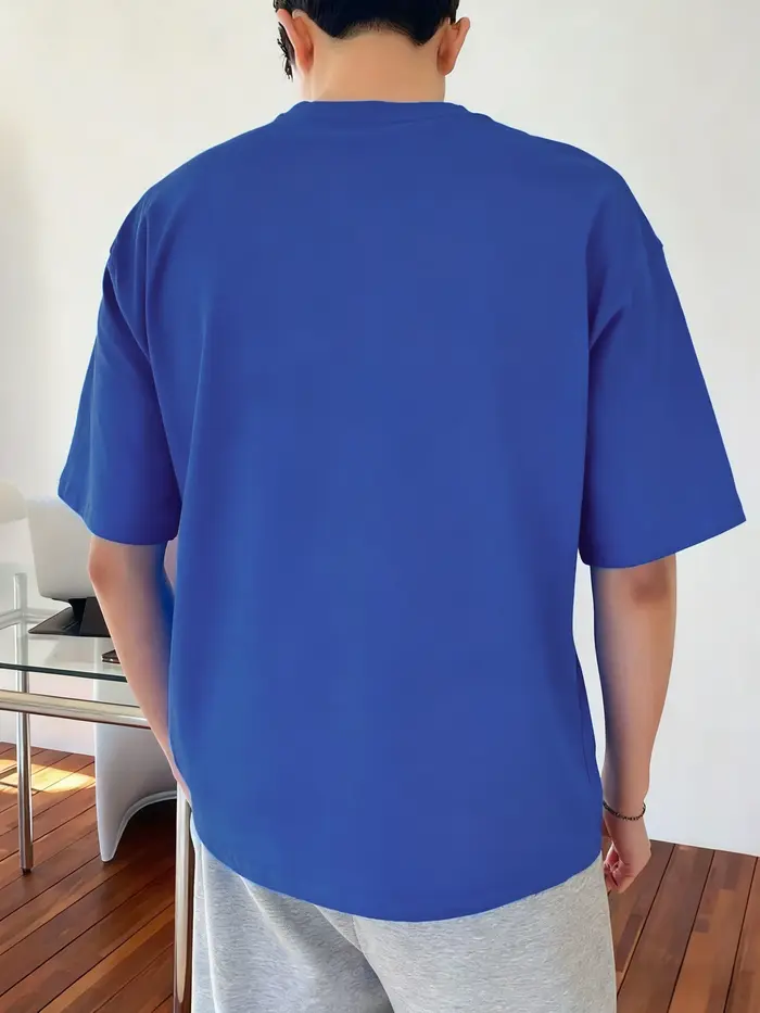 T-shirt à col ras du cou pour hommes