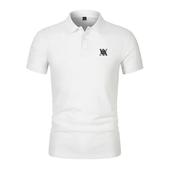 Polo homme à col rabattu anti-gonflement, mode décontractée et professionnelle, polo slim fit, nouve