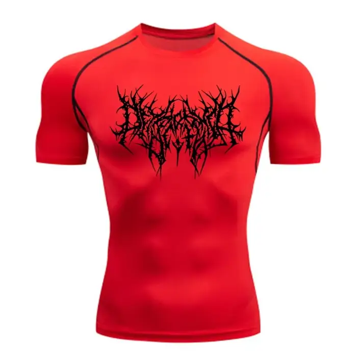 T-shirt de sport à séchage rapide pour homme, t-shirt de compression, maillot de fitness, t-shirts d