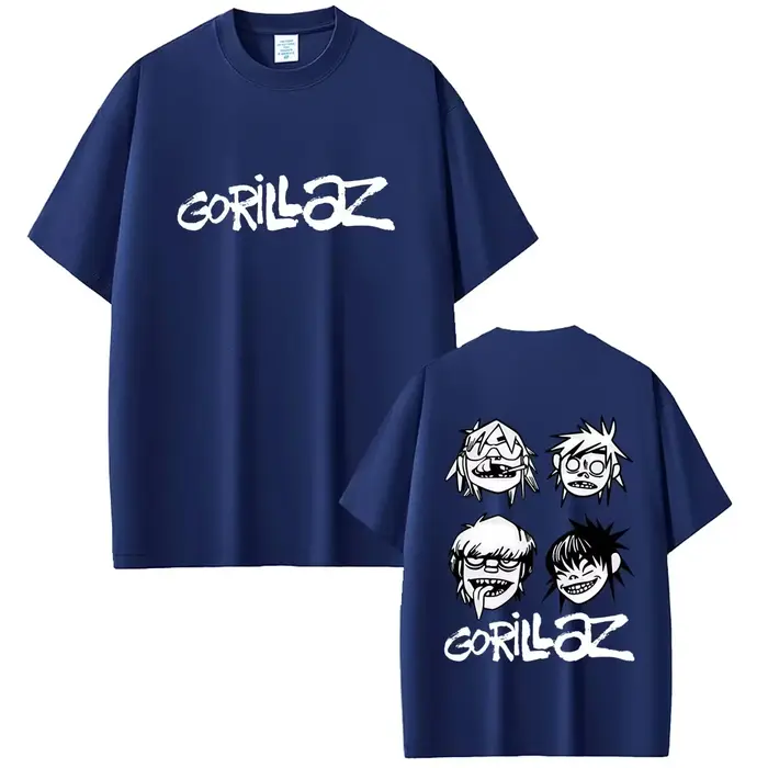 T-shirt de la groupe de rock Gorillaz