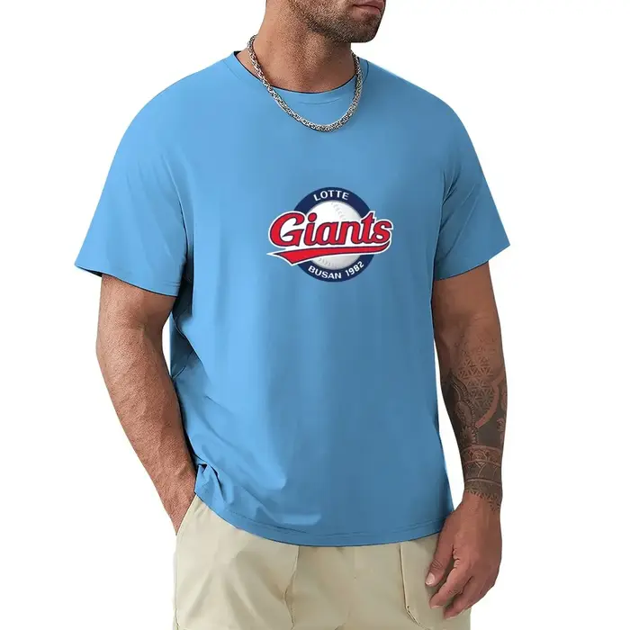 T-shirts noirs pour hommes KBO LOTTE GIANTS BUSAN Logo emblème-coréen Baseball Merch chapeau casquettes Snapback tasse