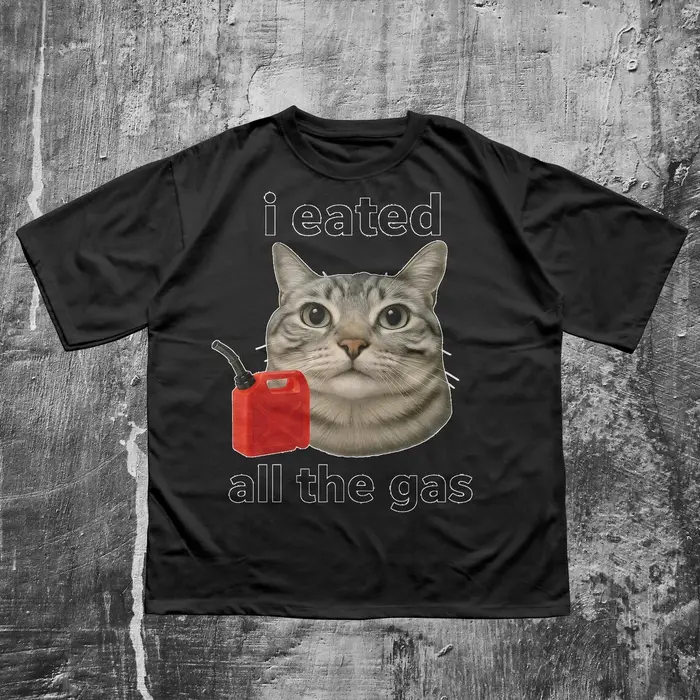 Mode drôle chat Meme graphique t-shirt hommes femmes Humor