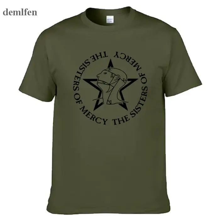 Les sœurs de miséricorde T-Shirt hommes et femmes T-Shirt Post Punk Goth groupe de Rock t-shirts cou