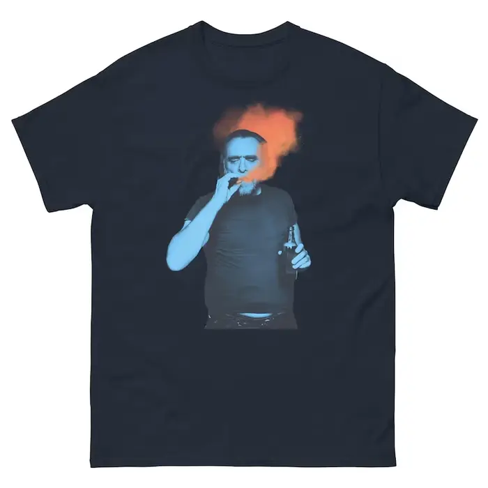 T-shirt graphique rétro Charles Bukowski