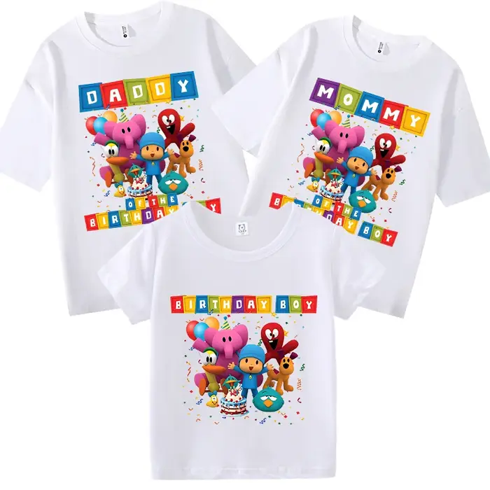 POCOYOES T-shirts pour hommes et femmes