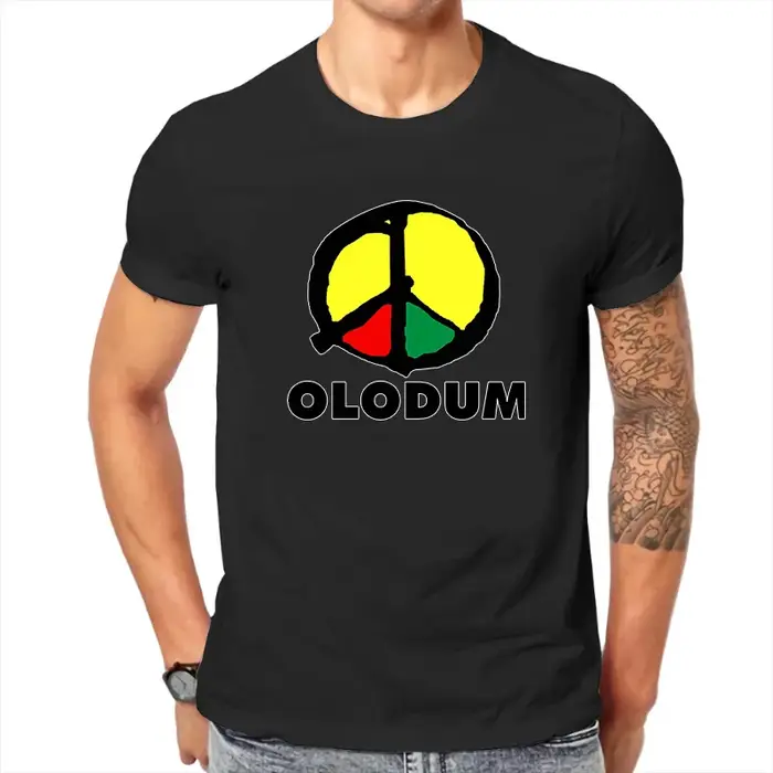 T-shirt rétro hommes femmes imprimer graphique t-shirts Antiwar Michael Jackson MJ OLODUM t-shirt ét