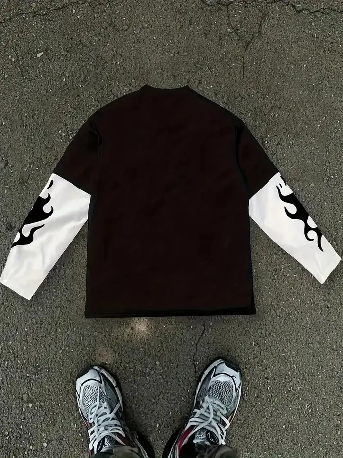 Le nouveau T-shirt à manches longues pour hommes pour le printemps et l'automne 2025