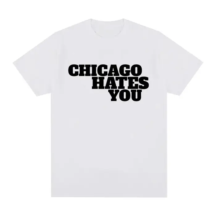 Rappeur chef Keef Chicago déteste vous même Style T-shirt hommes mode Hip Hop surdimensionné T-shirt