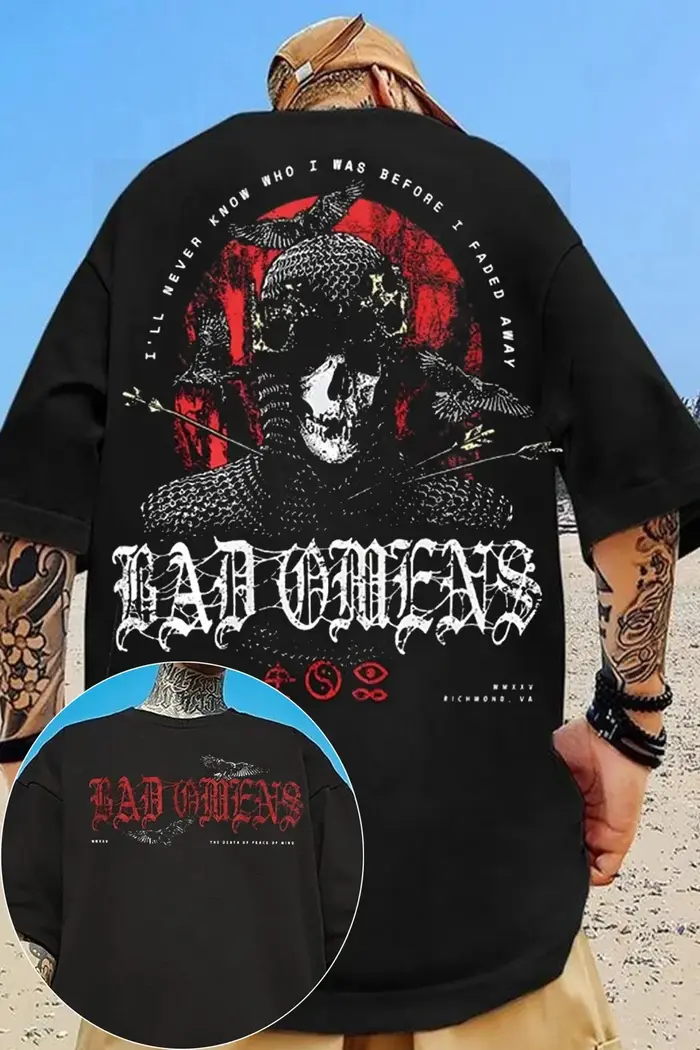 Bad Omens Band – t-shirts en coton pour hommes et femmes