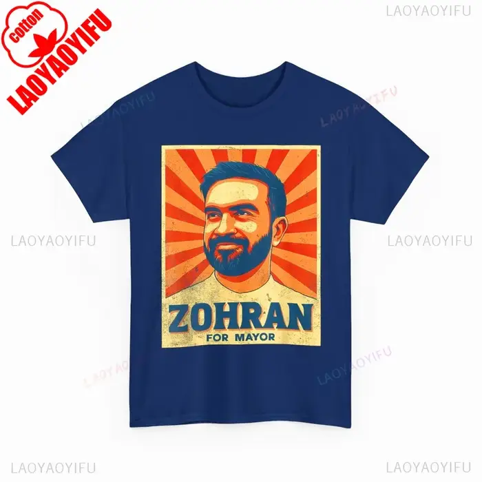 Zohran Mamdani pour Mayor Merch Chemise Imprimée