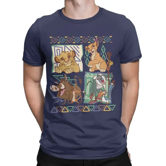 T-shirt pour hommes Le Roi Lion