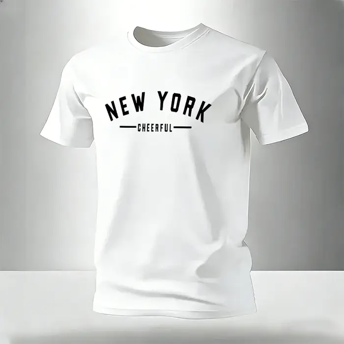 T-shirt Homme Coton Doux Décontracté Manches Courtes Sport Plein Air Jogging Vêtements