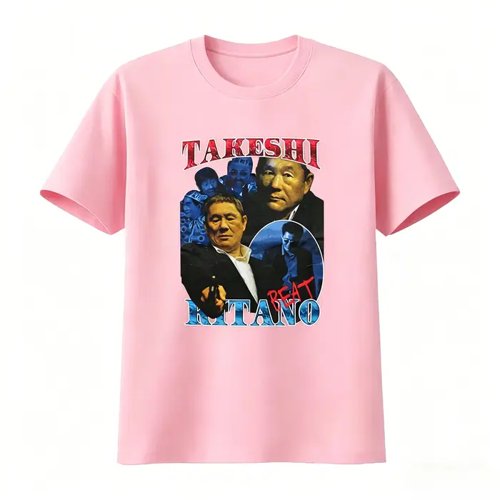 T-shirt promotionnel original Takeshi Kitano Movie Outrage