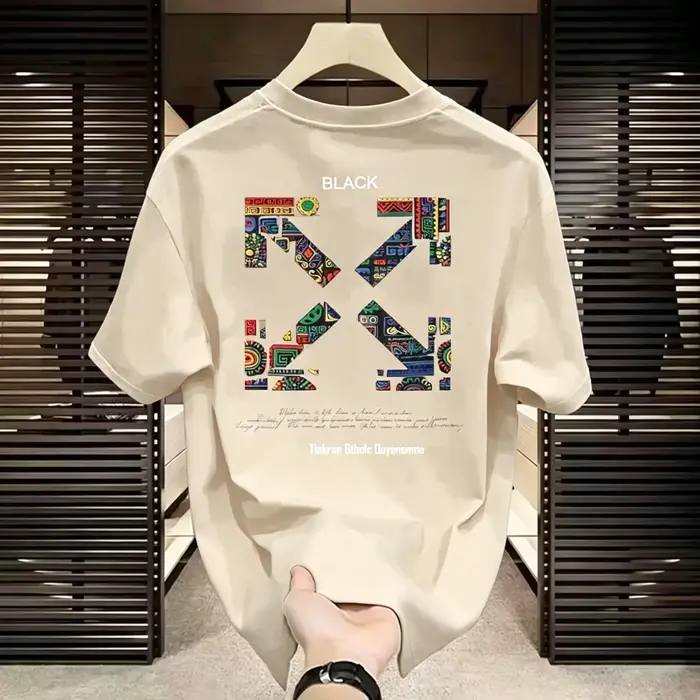 Nouveauté 2026 – T-shirts tendance unisexe à motif floral de haute qualité – Coupe ample 100 % coton