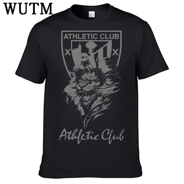 Athletic Club De Bilbaos t-shirt 100% coton hommes chemise