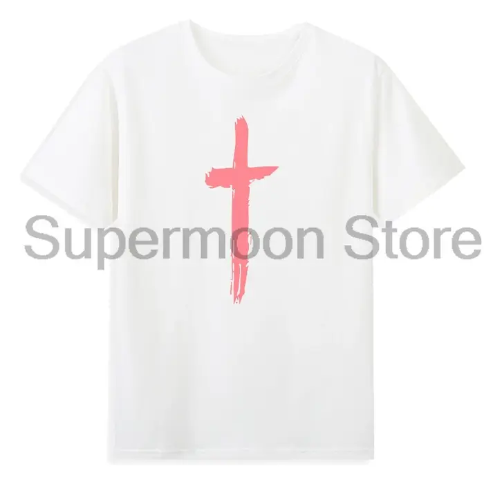 Saint JHN Merch T-shirt unisexe col rond manches courtes coton