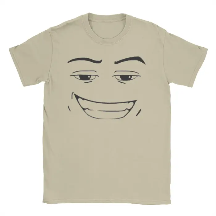 Happy Robot Face hommes femmes T-Shirts Robloxs